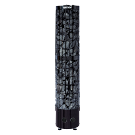 Elektrinė pirties krosnelė HARVIA CILINDRO SLIM BLACK STEEL