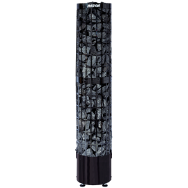 Elektrinė pirties krosnelė HARVIA CILINDRO SLIM BLACK STEEL