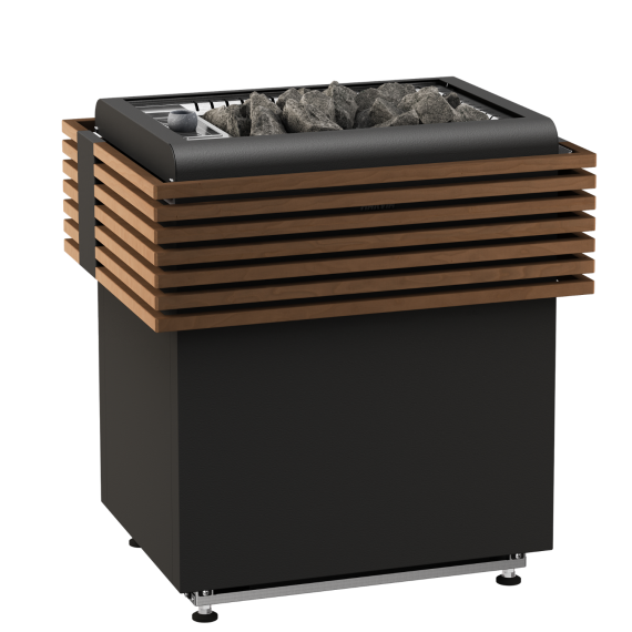 Elektrinė pirties krosnelė HARVIA CONCEPT R COMBI 13,2 kW CR135S be valdymo, Pirties krosnelės su garo generatoriumi - Individualūs pirties įrengimo sprendimai pagal poreikius