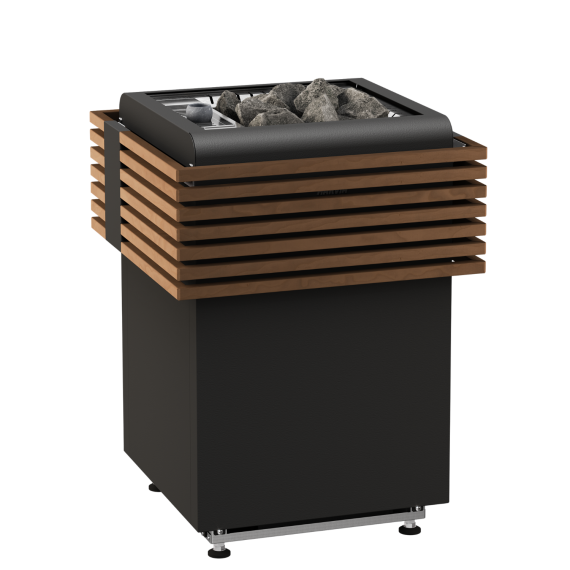 Elektrinė pirties krosnelė HARVIA CONCEPT R COMBI 13,2 kW CR135S be valdymo, Pirties krosnelės su garo generatoriumi - Patikimi pirties įrengimo sprendimai nuo A iki Z