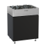Elektrinė pirties krosnelė HARVIA QUBE BLACK 12,0 kW su Fenix valdymu, Pirties krosnelės be garo generatoriaus - Profesionalūs pirties įrengimo sprendimai jūsų namams