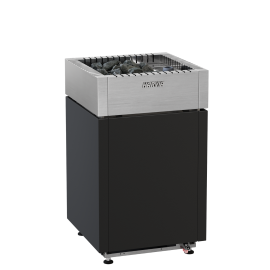 Elektrinė pirties krosnelė HARVIA QUBE COMBI BLACK