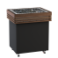 Elektrinė pirties krosnelė HARVIA QUBE COMBI BLACK 16,0 kW su Xenio Combi valdymu, Pirties krosnelės su garo generatoriumi - Individualūs pirties įrengimo sprendimai pagal poreikius