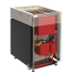 Elektrinė pirties krosnelė HARVIA QUBE COMBI BLACK 13,2 kW QU135S be valdymo, Pirties krosnelės su garo generatoriumi - Patikimi pirties įrengimo sprendimai nuo A iki Z