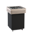 Elektrinė pirties krosnelė HARVIA QUBE COMBI BLACK 16,0 kW su Xenio Combi valdymu, Pirties krosnelės su garo generatoriumi - Kokybiška įranga ir ekspertų pagalba pirties statybai