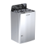 Elektrinė pirties krosnelė HARVIA THE WALL COMBI STEEL 9,0 kW su Fenix Combi Wifi valdymu, Pirties krosnelės su garo generatoriumi - Profesionalūs pirties įrengimo sprendimai jūsų namams