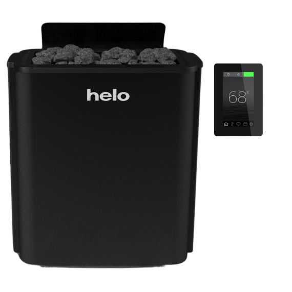 Elektrinė pirties krosnelė HELO HAVANNA D/STS 6,0 kW su įmontuotu valdymu, Helo elektrinės pirties krosnelės - Aukštos kokybės sprendimai ilgaamžei pirčiai