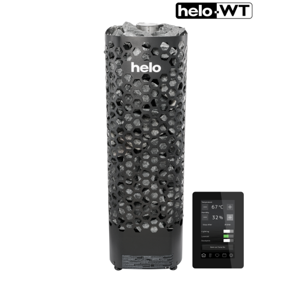 Elektrinė pirties krosnelė HELO HIMALAYA BWT 6,8 kW<br>be valdymo pulto