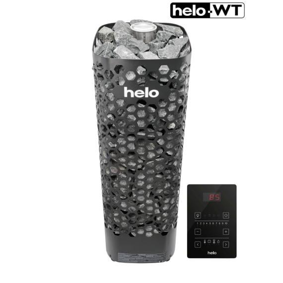 Elektrinė pirties krosnelė HELO HIMALAYA BWT 6,8 kW<br>be valdymo pulto