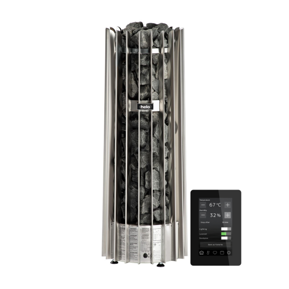 Elektrinė pirties krosnelė HELO ROCHER 6,8 kW<br>be valdymo pulto