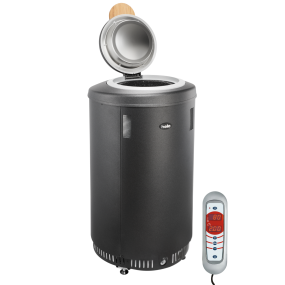 Elektrinė pirties krosnelė HELO RONDO 6,5 kW RA 19, Akumuliacinės pirties krosnelės