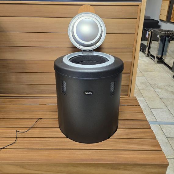 Elektrinė pirties krosnelė HELO RONDO 6,5 kW RA 19, Akumuliacinės pirties krosnelės - Kokybiška įranga ir ekspertų pagalba pirties statybai