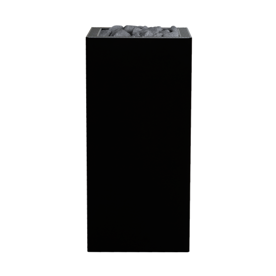 Elektrinė pirties krosnelė HUUM CORE BLACK 9,0 kW be valdymo pulto, Pirties krosnelės be garo generatoriaus - Profesionalūs pirties įrengimo sprendimai jūsų namams