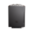 Elektrinė pirties krosnelė HUUM CORE WALL COMBI BLACK 4,5 kW be valdymo pulto, Pirties krosnelės su garo generatoriumi