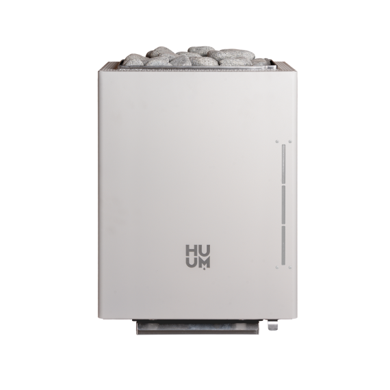 Elektrinė pirties krosnelė HUUM CORE WALL COMBI WHITE 6,0 kW su UKU Wifi Classic, Pirties krosnelės su garo generatoriumi