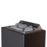 Elektrinė pirties krosnelė HUUM CORE WALL MINI BLACK 3,0 kW su UKU Local Classic valdymu, Pirties krosnelės be garo generatoriaus - Patikimi pirties įrengimo sprendimai nuo A iki Z