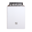 Elektrinė pirties krosnelė HUUM CORE WALL WHITE 4,5 kW su UKU Local Classic valdymu, Pirties krosnelės be garo generatoriaus - Profesionalūs pirties įrengimo sprendimai jūsų namams