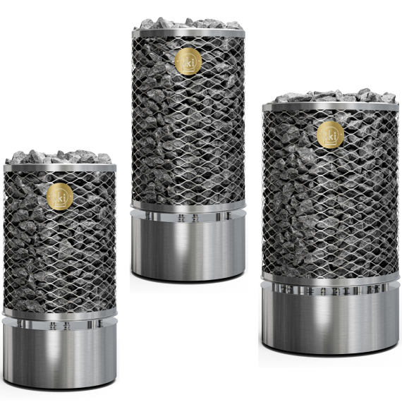 Elektrinė pirties krosnelė IKI PILLAR 18,0 kW<br>be valdymo pulto