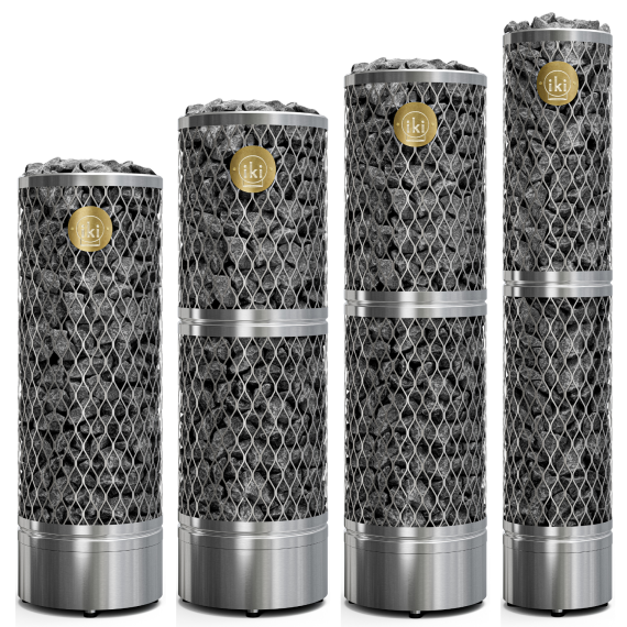 Elektrinė pirties krosnelė IKI PILLAR 4,5 kW<br>be valdymo pulto
