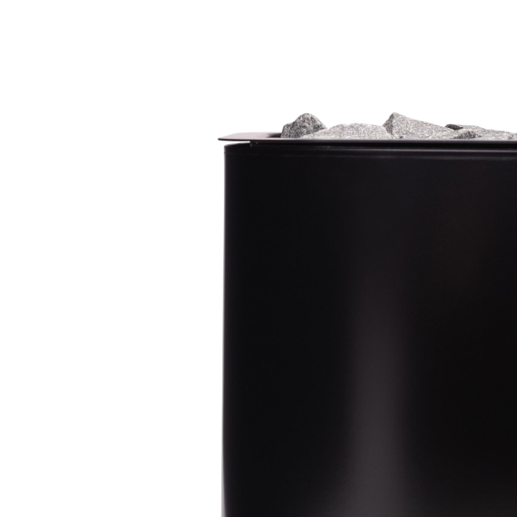 Elektrinė pirties krosnelė NARVI ELECTRIC BLACK 9,0 kW NC su FLOW WiFi valdymu, Pirties krosnelės be garo generatoriaus - Patikimi pirties įrengimo sprendimai nuo A iki Z