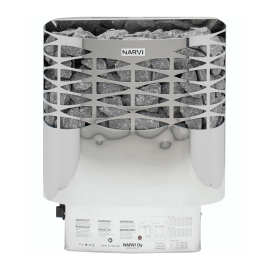 Elektrinė pirties krosnelė NARVI NS BRIGHT STAINLESS
