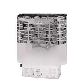 Elektrinė pirties krosnelė NARVI NS BRIGHT STAINLESS