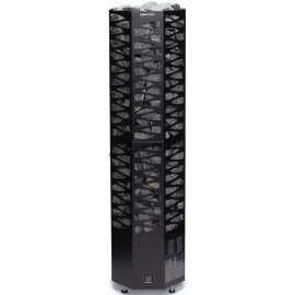 Elektrinė pirties krosnelė NARVI SMOOTH BLACK