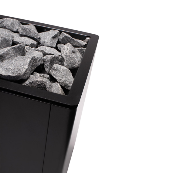 Elektrinė pirties krosnelė NARVI ULTRA BIG BLACK 24,0 kW be valdymo pulto, Pirties krosnelės be garo generatoriaus - Patikimi pirties įrengimo sprendimai nuo A iki Z