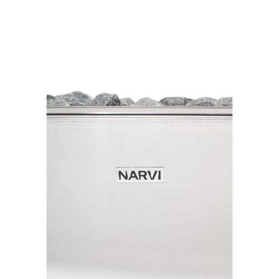 Elektrinė pirties krosnelė NARVI ULTRA BIG STAINLESS 24,0 kW be valdymo pulto, Pirties krosnelės be garo generatoriaus - Kokybiška įranga ir ekspertų pagalba pirties statybai
