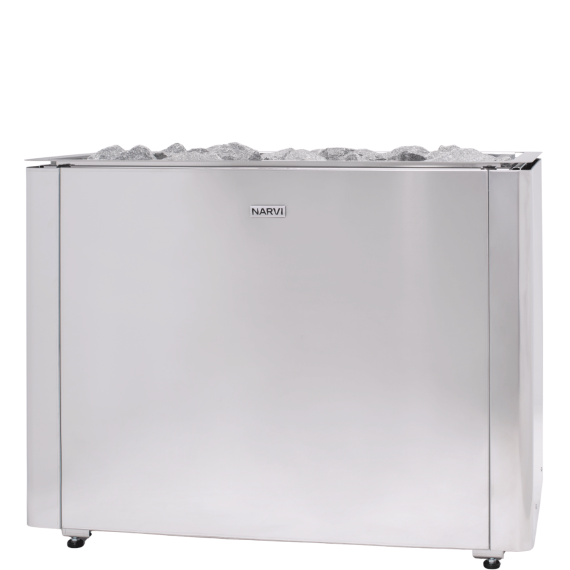 Elektrinė pirties krosnelė NARVI ULTRA BIG STAINLESS 18,0kW su Flow WiFi valdymu, Pirties krosnelės be garo generatoriaus - Profesionalūs pirties įrengimo sprendimai jūsų namams