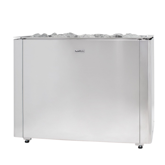 Elektrinė pirties krosnelė NARVI ULTRA BIG STAINLESS 24,0 kW be valdymo pulto, Pirties krosnelės be garo generatoriaus