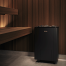 Elektrinė pirties krosnelė NARVI ULTRA SMALL BLACK 9,0 kW su Flow WiFi valdymu, Pirties krosnelės be garo generatoriaus - Patikimi pirties įrengimo sprendimai nuo A iki Z