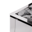 Elektrinė pirties krosnelė NARVI ULTRA STAINLESS 15,0 kW su Flow WiFi valdymu, Pirties krosnelės be garo generatoriaus - Viskas, ko reikia moderniai ir funkcionaliai pirčiai