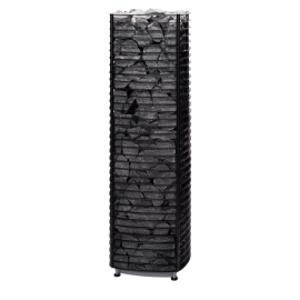 Elektrinė pirties krosnelė NARVI VELVET ELECTRIC BLACK