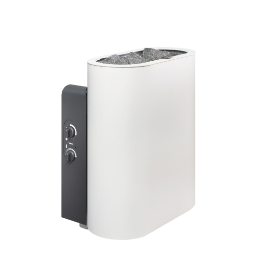 Elektrinė pirties krosnelė TULIKIVI HALLA WHITE 4,5 kW<br>be valdymo pulto