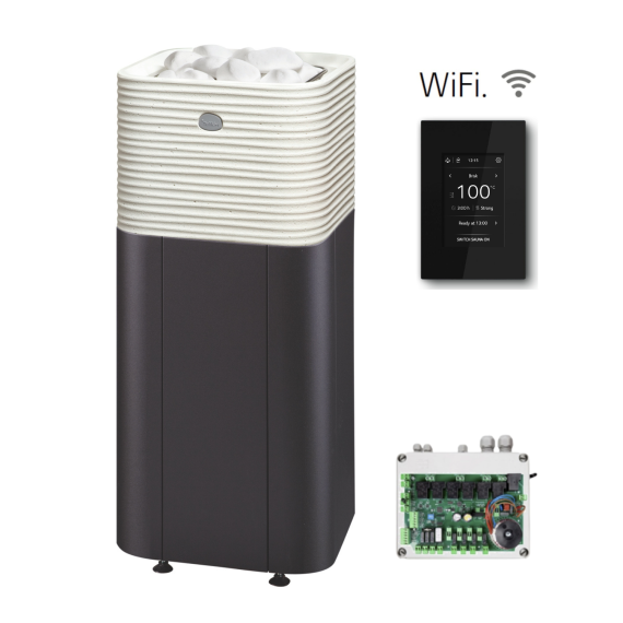 Elektrinė pirties krosnelė TULIKIVI HUURRE INTEGRATED 6,8 kW<br>be valdymo pulto
