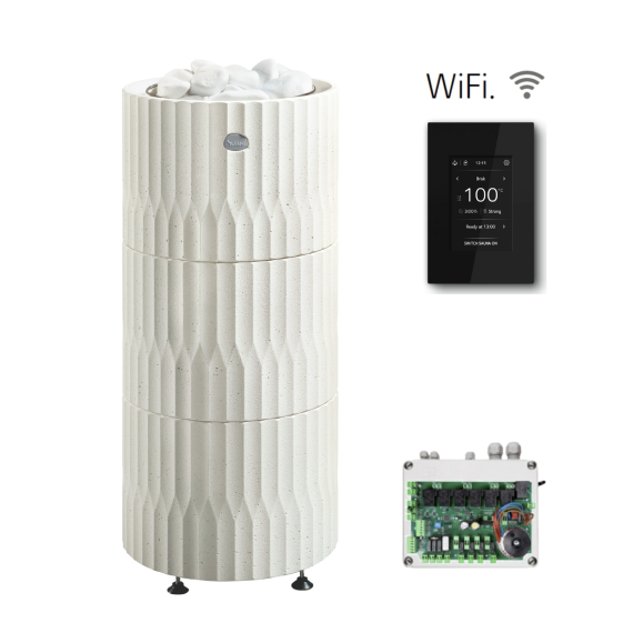Elektrinė pirties krosnelė TULIKIVI RIITE 6,8 kW<br>be valdymo pulto