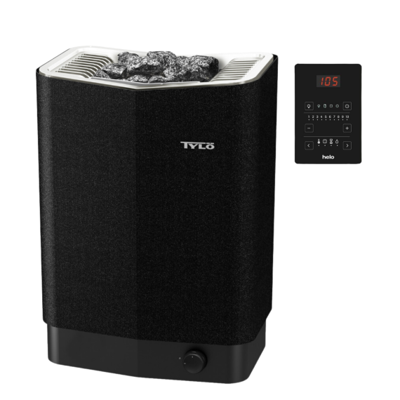 Elektrinė pirties krosnelė TYLO SENSE BLACK 6,6 kW<br>Tylo Pure