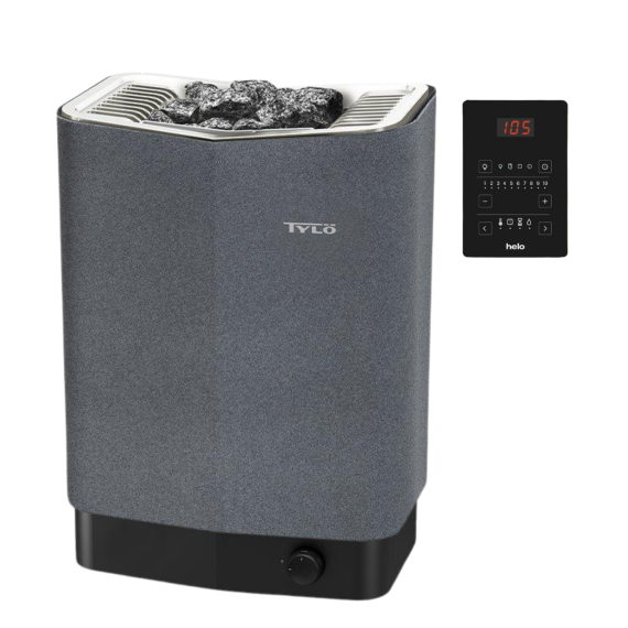 Elektrinė pirties krosnelė TYLO SENSE GREY 6,6 kW<br>Tylo Pure