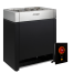 Elektrinė pirties krosnelė HARVIA QUBE PRO BLACK 18,0 - 24,0 kW su Fenix valdymu, Pirties krosnelės be garo generatoriaus