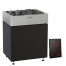 Elektrinė pirties krosnelė HARVIA QUBE BLACK 15,0 kW su Xenio valdymu, Pirties krosnelės be garo generatoriaus