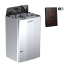 Elektrinė pirties krosnelė HARVIA THE WALL COMBI STEEL 7,0 kW su Xenio Combi Wifi valdymu, Pirties krosnelės su garo generatoriumi