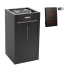 Elektrinė pirties krosnelė HARVIA VIRTA COMBI BLACK 6,8 kW su Xenio Combi Wifi valdymu, Pirties krosnelės su garo generatoriumi