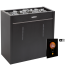 Elektrinė pirties krosnelė HARVIA VIRTA PRO COMBI AUTOMATIC BLACK 21,6 kW su Fenix Combi Wifi valdymu, Pirties krosnelės su garo generatoriumi