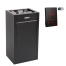 Elektrinė pirties krosnelė HARVIA VIRTA BLACK 11,0 kW su Xenio Wifi valdymu, Pirties krosnelės be garo generatoriaus