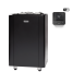 Elektrinė pirties krosnelė NARVI ULTRA SMALL BLACK 9,0 kW su Flow WiFi valdymu, Pirties krosnelės be garo generatoriaus
