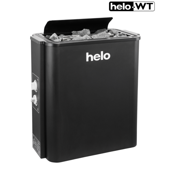 Elektrinė pirties krosnelė HELO HAVANNA BWT D/STS 9,0 kW su įmontuotu valdymu, Helo elektrinės pirties krosnelės