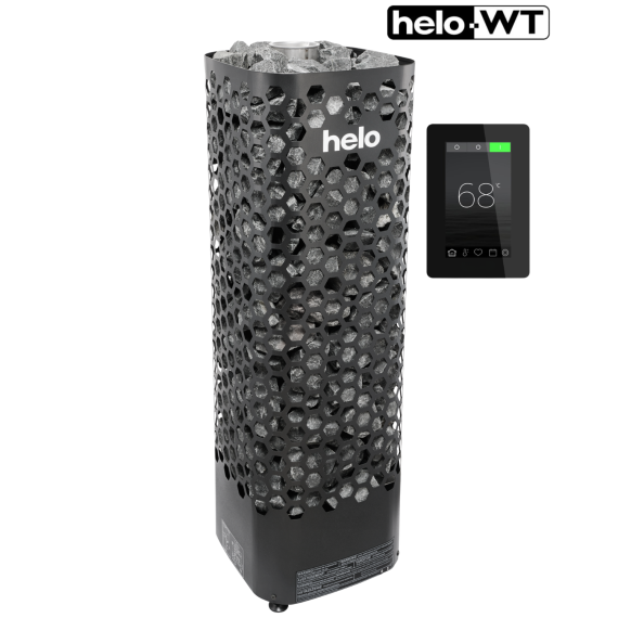 Elektrinė pirties krosnelė HELO HIMALAYA BWT 6,8 kW Helo Elite Free, Helo elektrinės pirties krosnelės