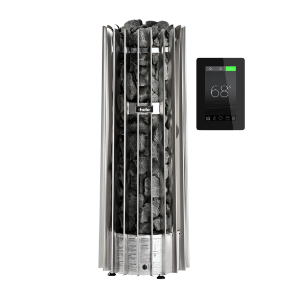 Elektrinė pirties krosnelė HELO ROCHER 6,8 kW Helo Elite Free, Helo elektrinės pirties krosnelės