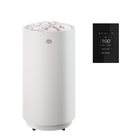 Elektrinė pirties krosnelė TULIKIVI PYRY L 15,3 kW su Tulikivi Local valdymu, Tulikivi elektrinės pirties krosnelės